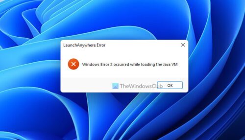 Ошибка error 2 windows error 2