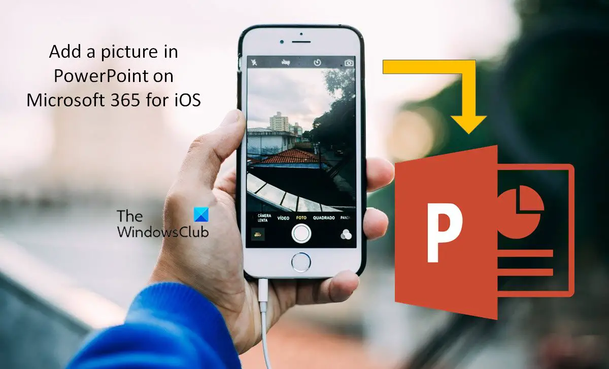 how to add pictures in powerpoint presentation in mobile