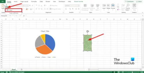 How to create a Chart with Crayon effect in Excel