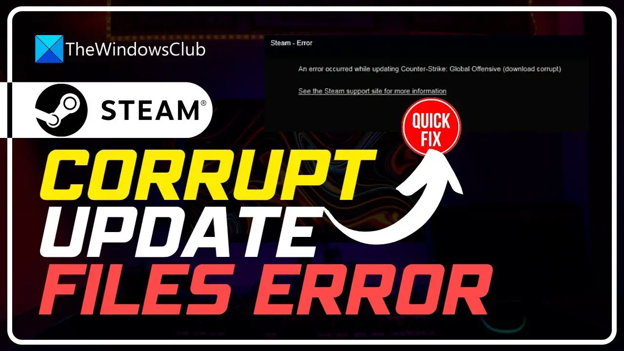 Steam games not downloading, download corrupt error · Issue #4670 ·  ValveSoftware/steam-for-linux · GitHub