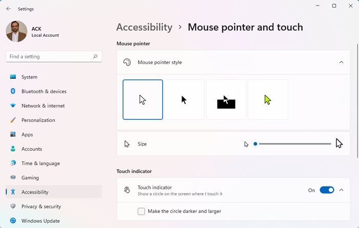 How to customize Mouse Buttons  Pointer  Cursor on Windows 11 - 8