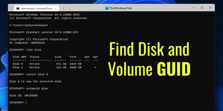 how-to-find-disk-and-volume-guid-list-volume-guids-per-disk