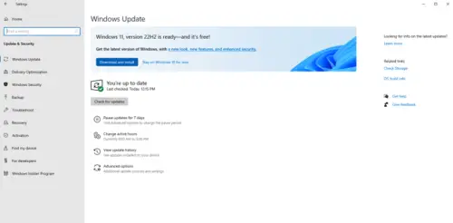 how to manually install windows 11 version 22h2