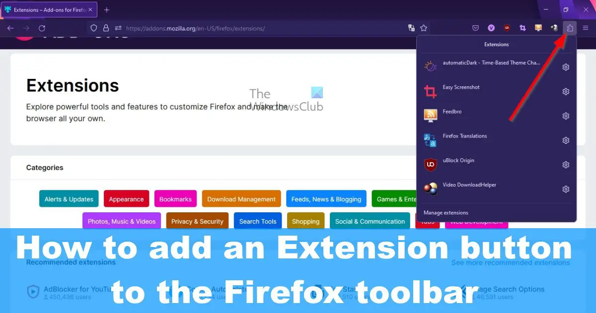 How to Add or Remove Firefox Extensions (Add-Ons) - Guiding Tech