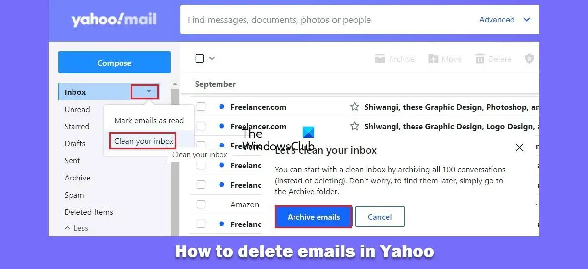 How to delete Yahoo email account permanently