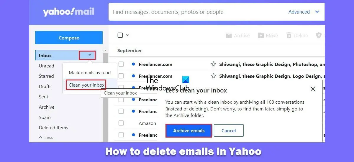 How To Delete Multiple Emails On Yahoo Mail TrendRadars