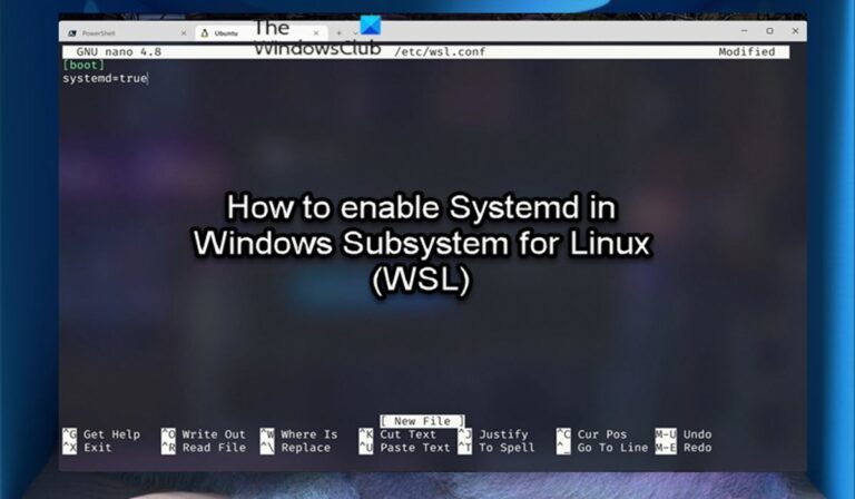 how-to-enable-systemd-in-windows-subsystem-for-linux-wsl