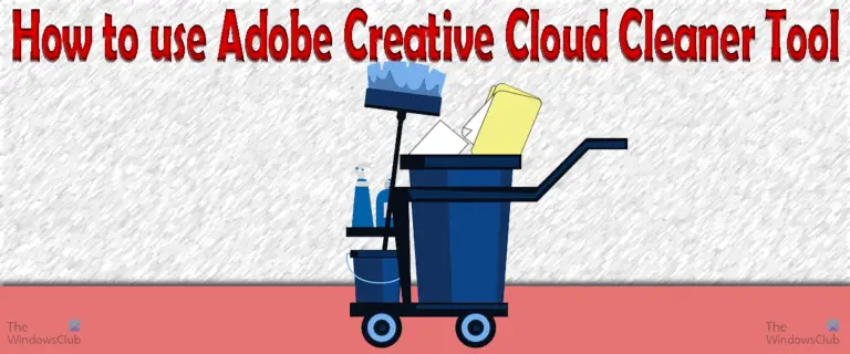 adobe creative cloud cleaner tool