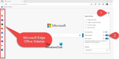 Microsoft Edge Bar Edge Sidebar And Edge Office Bar Explained