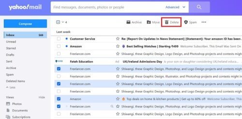 how-to-delete-multiple-emails-on-yahoo-mail