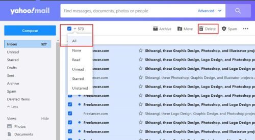 how-to-delete-multiple-emails-on-yahoo-mail