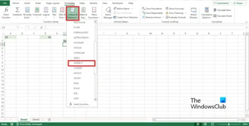 How To Use The Indirect Function In Excel