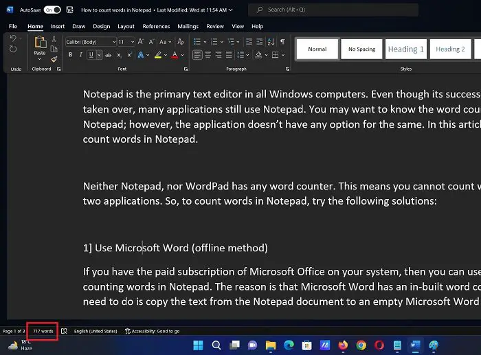 Notepad on Windows 11 is finally getting a character count - The Verge