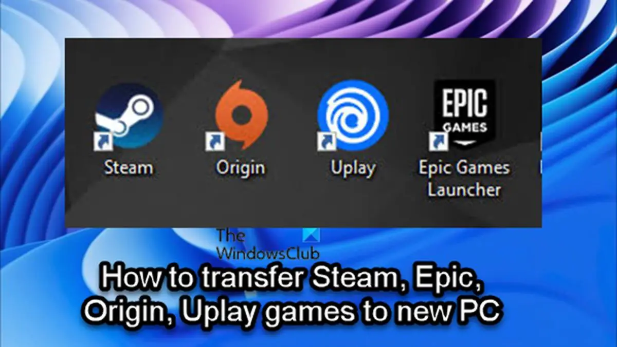 Como Transferir Jogos para um Novo Computador Sem Reinstalar [Steam/Epic/Origin/Uplay]  – EaseUS