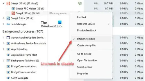 How To Use Efficiency Mode In Windows 11