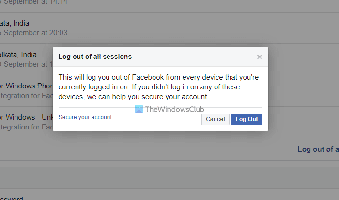How to Log out of Facebook on All Devices in 2022 (Guide)