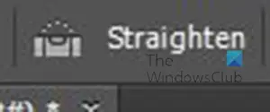 How to use the Straighten tool in Photoshop