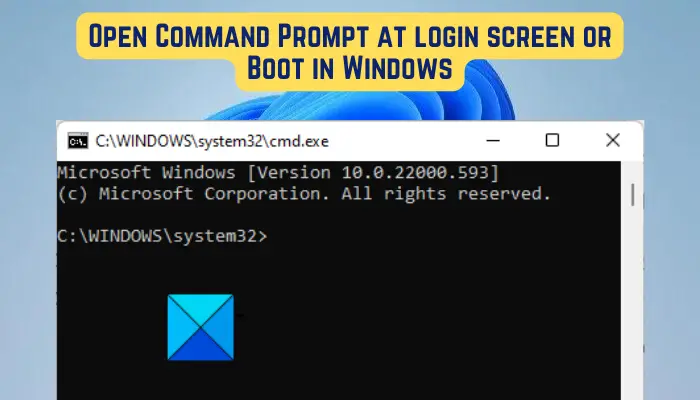 How to run CMD command on startup automatically in Windows 11/10