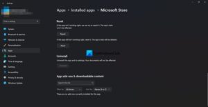 Fix There Has Been An Error In Microsoft Store