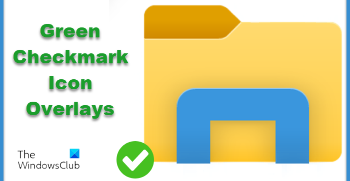 green checkmark on desktop icons