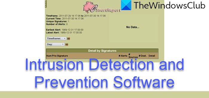 Intrusion Detection and Prevention software