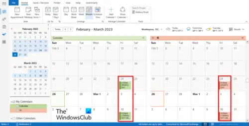 How To Merge Two Outlook Calendars 3103