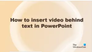 How To Overlay Text On Video In PowerPoint