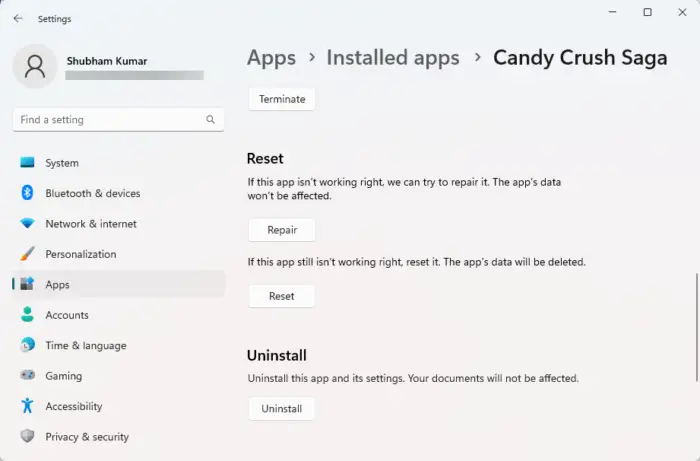 Candy crush problem - Desktop Support - Brave Community