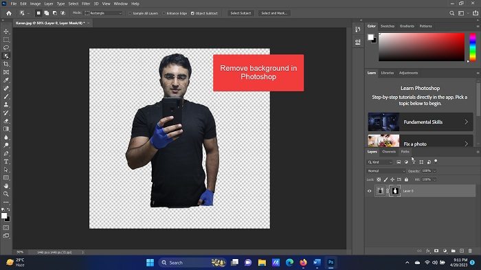 How To Make Background Transparent In Photoshop TrendRadars