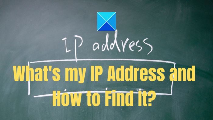 HowTo-Locate My IP Address