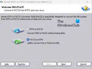 How To Convert FAT32 To NTFS Without Losing Data In Windows