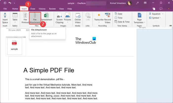 How To Import PDF To OneNote In Windows 11 10 