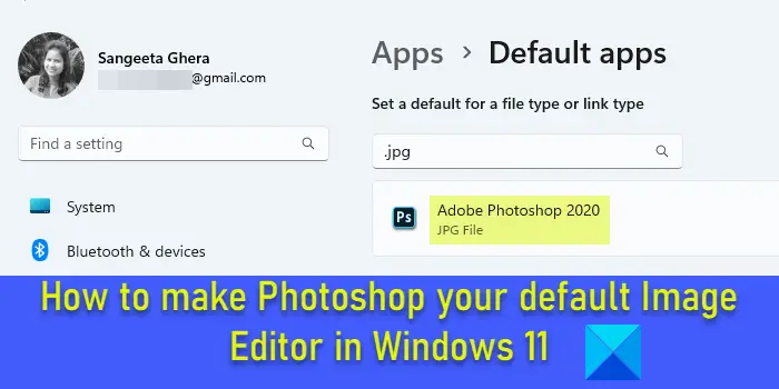 How to change the default image editor in Windows
