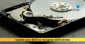 How to update your BIOS to recognize SATA drives as internal