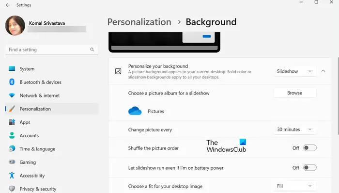 How To Change Slideshow Settings In Windows 11 10 TrendRadars