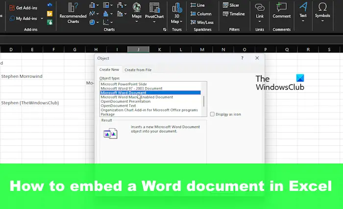  How To Attach Word Document In Excel Sheet Printable Templates