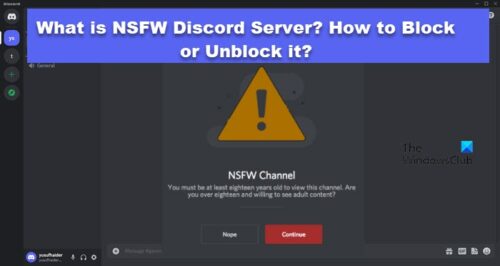 nsfw database discord server