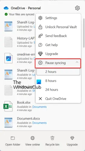 OneDrive slowing down Windows 11 computer