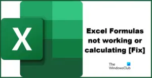 Excel Formulas Not Working, Calculating Or Updating Automatically