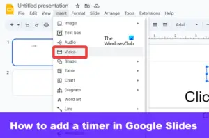 how to time google slides presentation