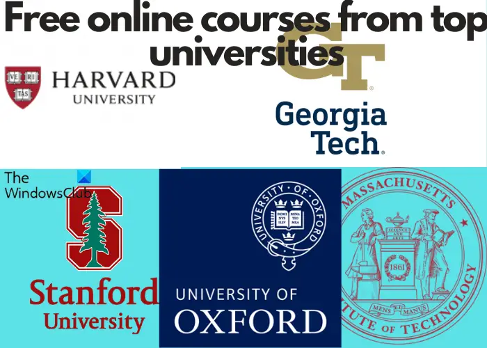 21 Best Free Online Course From the Top 21 Universities in 2022