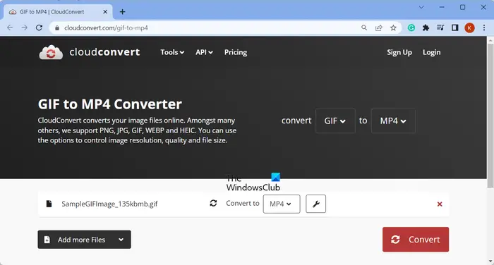 GIF to MP4 – Convert GIF Animations to MP4 Videos Online