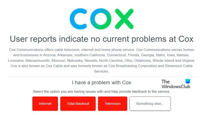 Überprüfen Sie Den Cox-Internetausfall Mithilfe Eines Online-Detektors