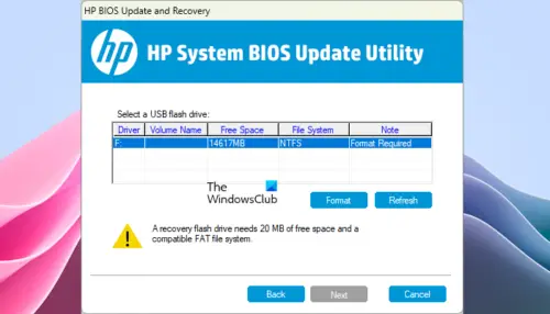 How to recover BIOS on laptop?