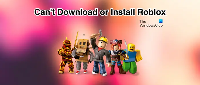 Cannot install roblox in Windows 10 : r/RobloxHelp