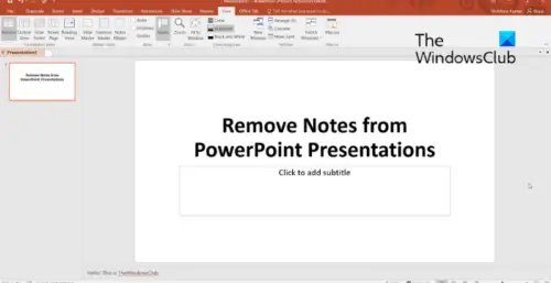  How To Remove Notes From PowerPoint 