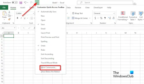 How to add the Camera tool in Excel