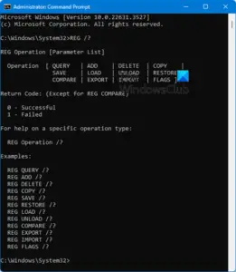 How To Edit The Registry From Command Prompt In Windows 11/10