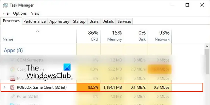 SOLVED - roblox is taking up to 71-90 of my cpu and gpu, please help!!! it  also has 2 fps - 1 fps