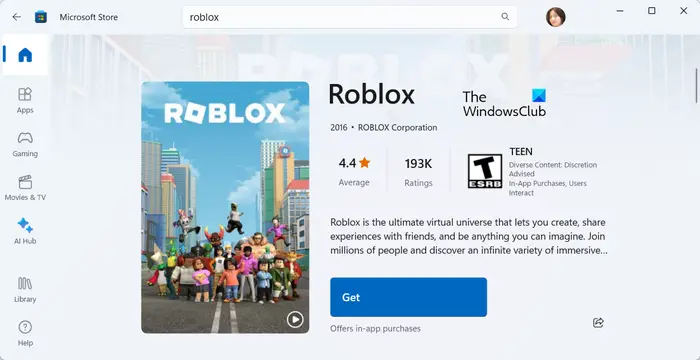 Get ROBLOX - Microsoft Store en-SA